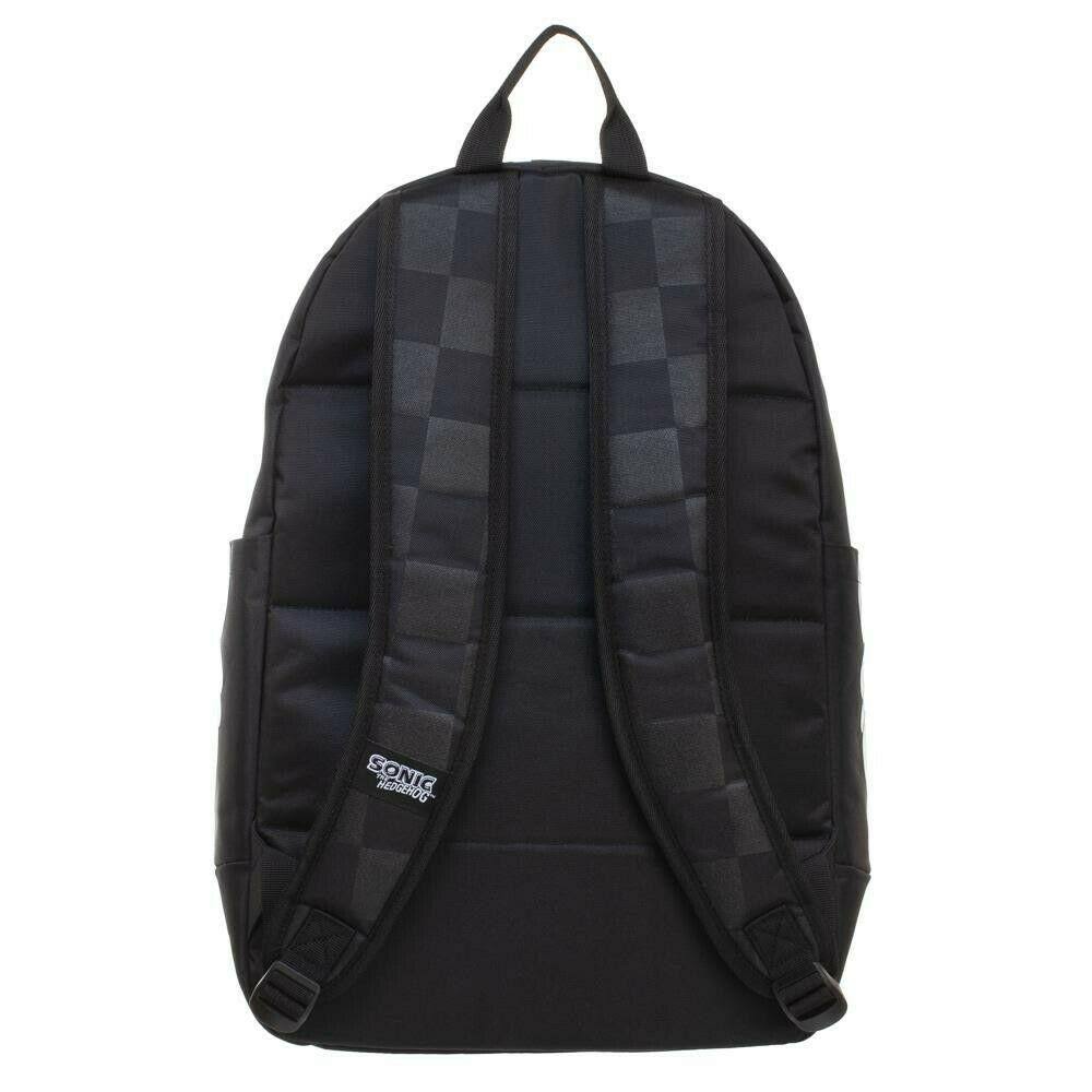 Sonic The Hedgehog Black Backpack
