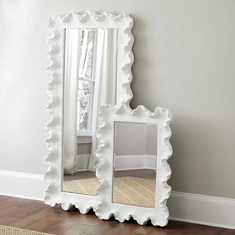 Atoll Rectangular Mirror with Clear Glass Black 36x22 x 26x22 - Ballard Designs