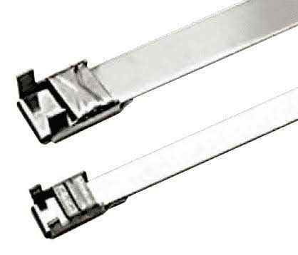 Band-It L29299 BAND-FAST with Clip, 201SS 3/4x22 x 0.030x22 62.0x22 - 25 Pieces/Box, Steel