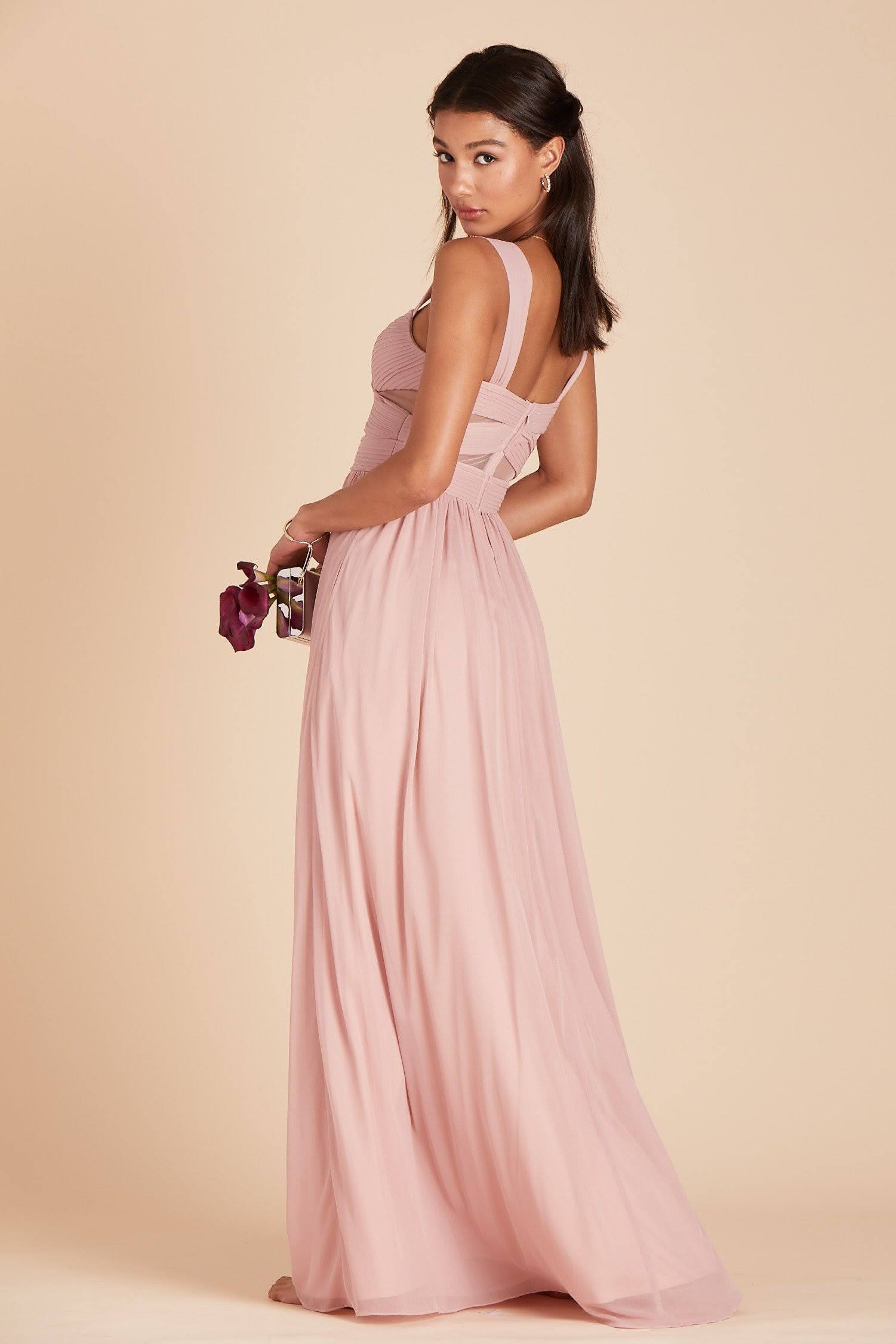 Birdy Grey Elsye Bridesmaid Dress in Dusty Rose XL / Dusty Rose