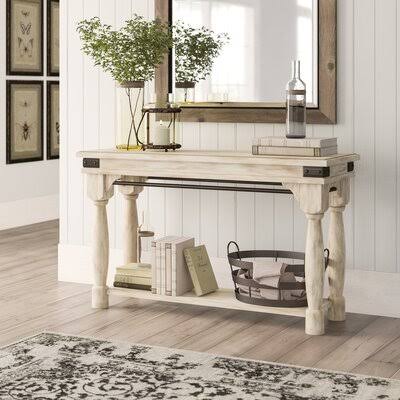 Piedmont Rustic 50x22 Solid Wood Console Table Birch Lane