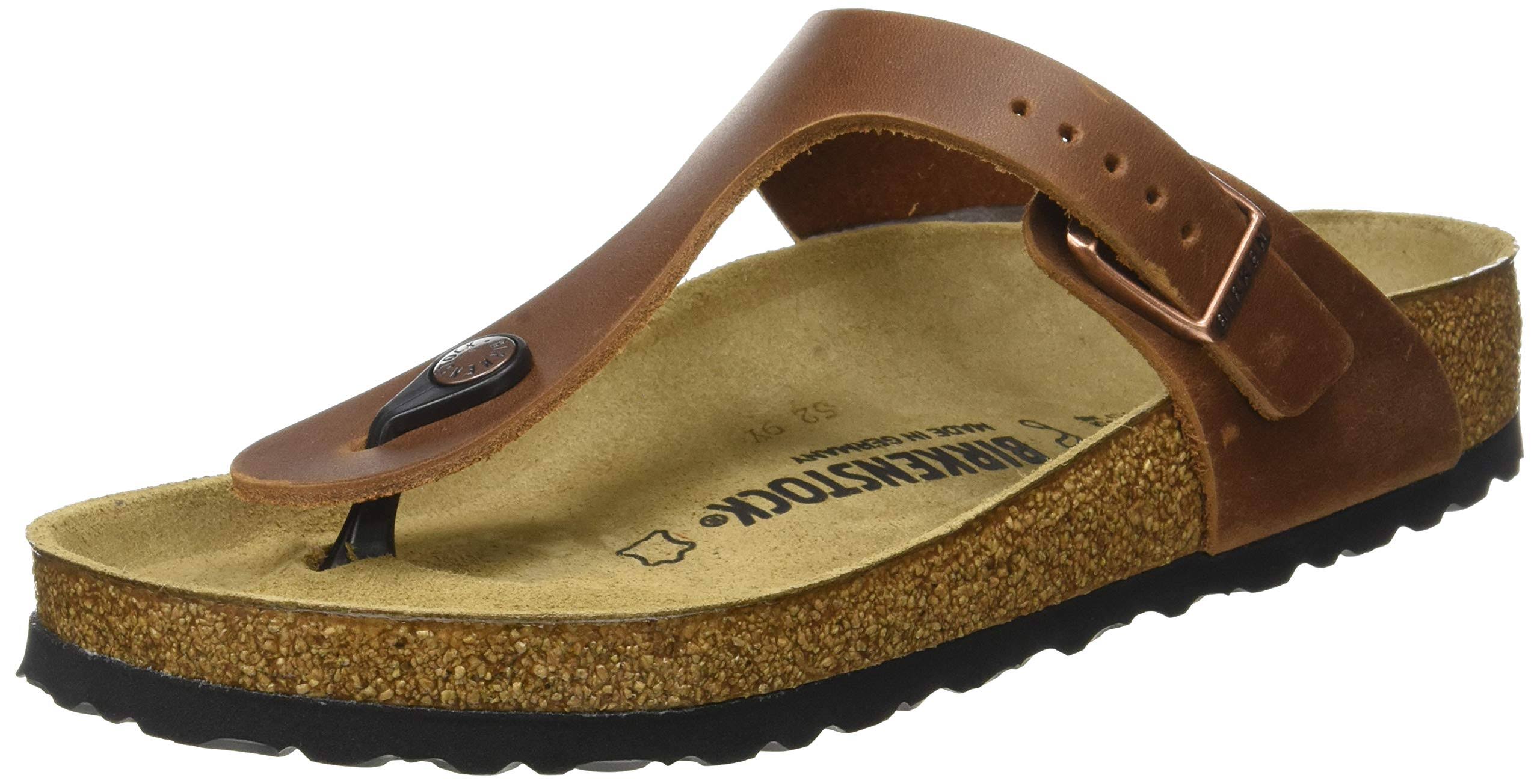 Birkenstock Thong Gizeh Antique Brown 38 EU / Regular