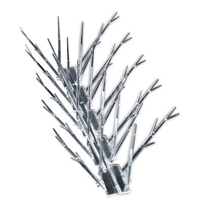 Bird-X SP-25 Plastic Bird Spikes, Regular 6.5x22 Width x 25 ft