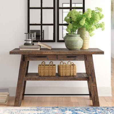 Loney 50x22 Solid Wood Console Table Birch LANE?