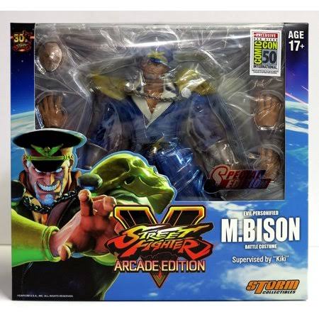 Storm Collectibles SDCC Street Fighter V Arcade Edition M. Bison