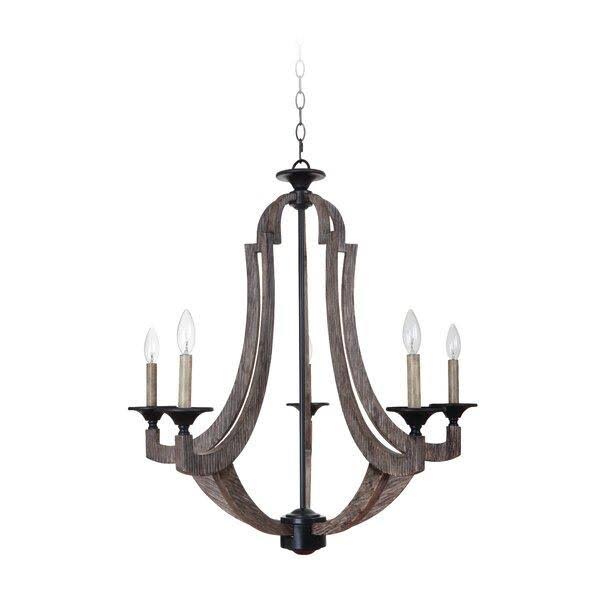 Marcoux 5-Light Candle Style Empire Chandelier