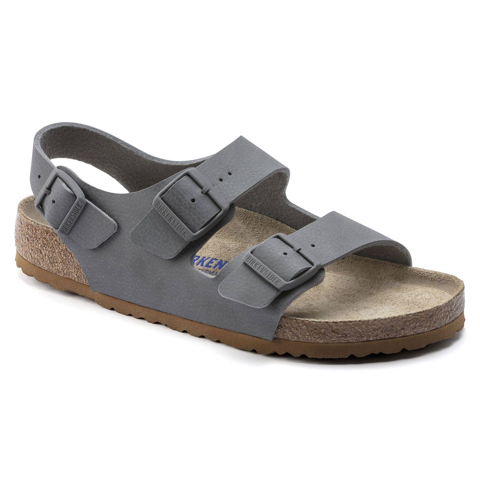 Birkenstock Milano Soft Footbed Desert Soil Gray / 44 / Regular