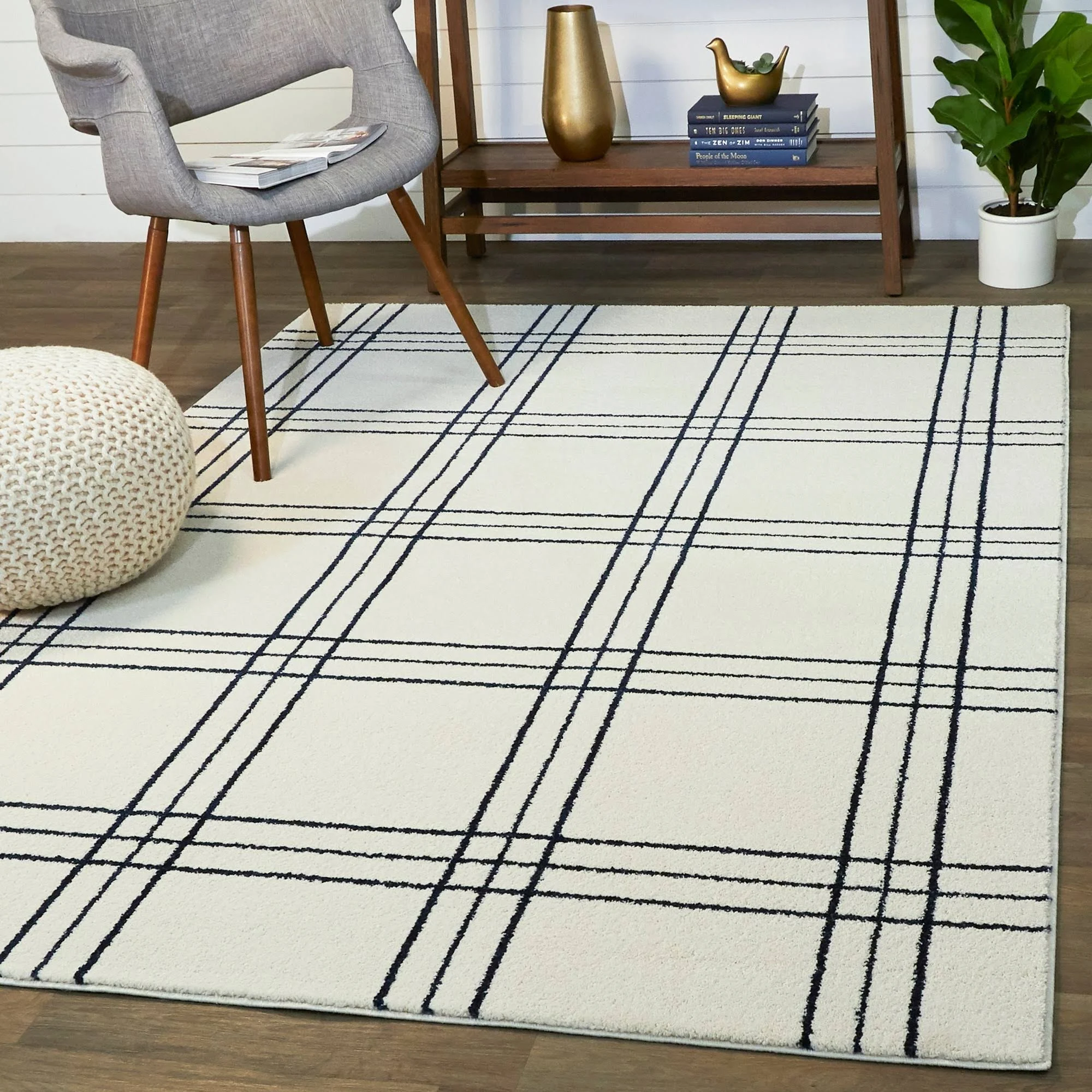 Turner Plaid Area Rug - 7&10x22 x 10&