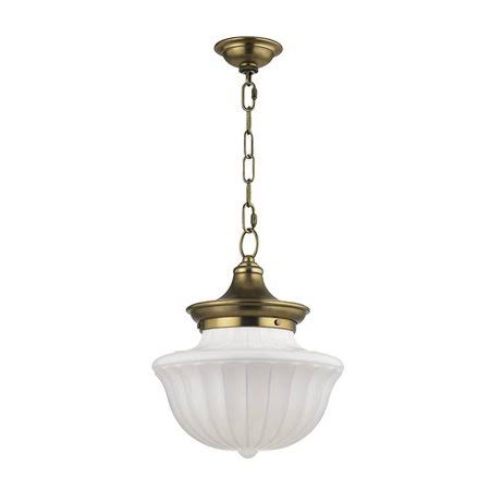 Maisie 1-Light Single Schoolhouse Pendant Finish: Aged Brass, Size: 72.5x22 H x 15x22 W