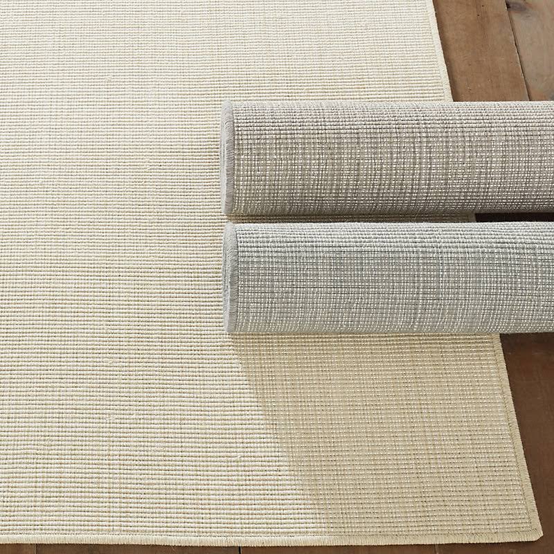 Mayer Hand Woven Rug Gray 2&6x22 x 8& - Ballard Designs