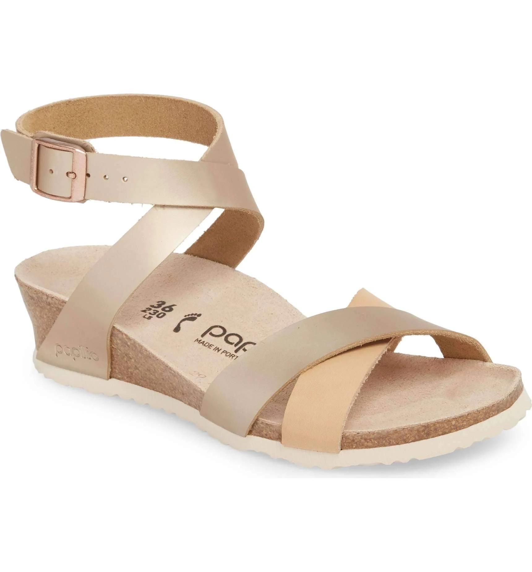 Papillio by Birkenstock Women's Lola Sandal Frosted Metallic Rose