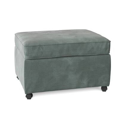 Birch Lane Manning 28x22 Rectangle Standard Ottoman Body Fabric: Empire Caribbean