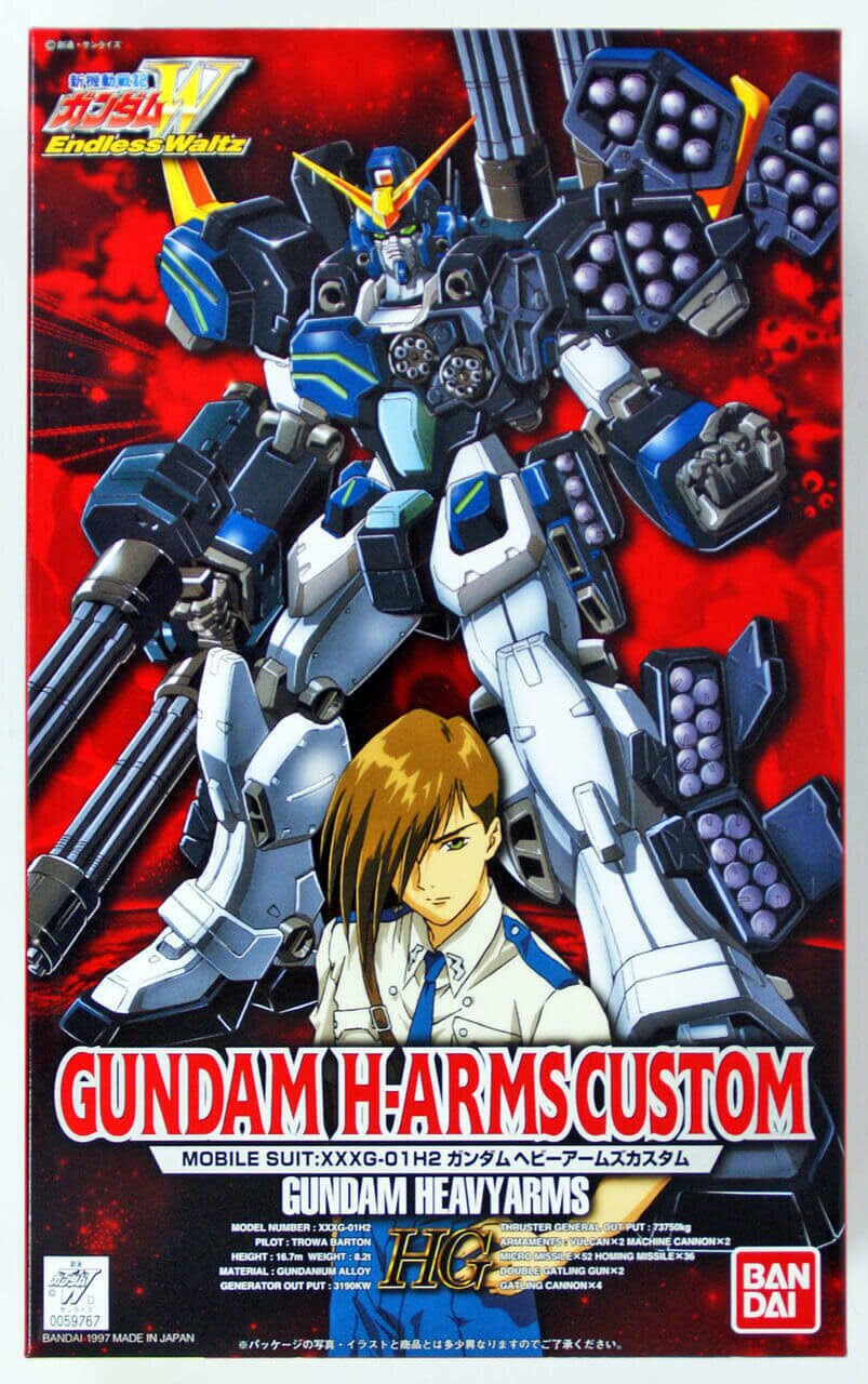 HG Endless Waltz 1/100 Gundam Heavyarms Custom