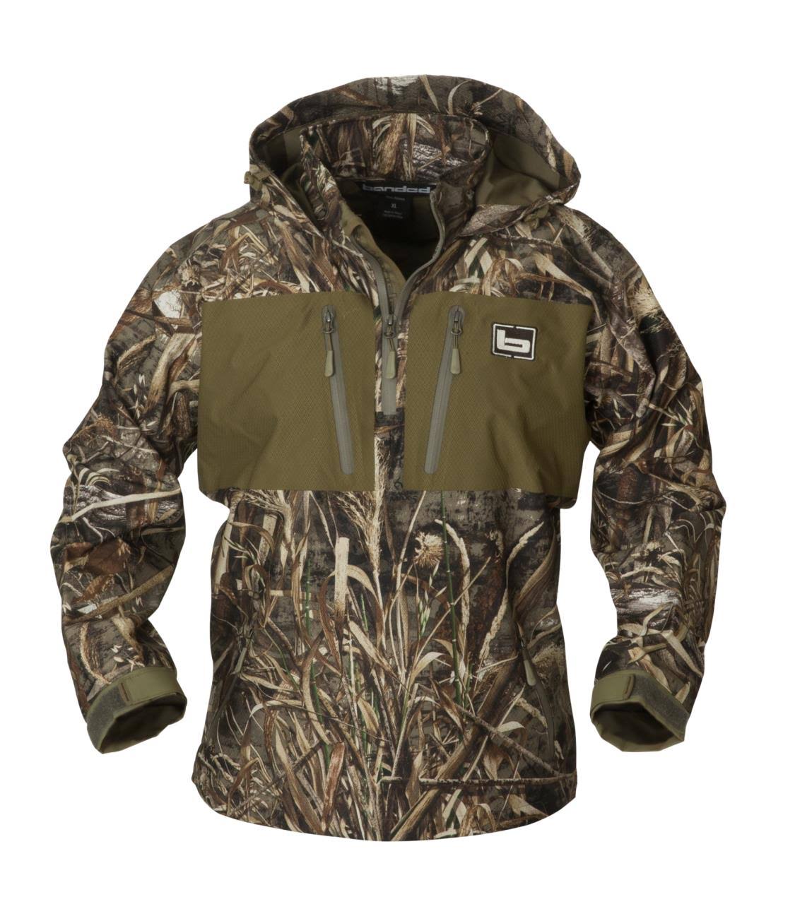 Banded Waterproof 1/4 Zip Hooded Pullover