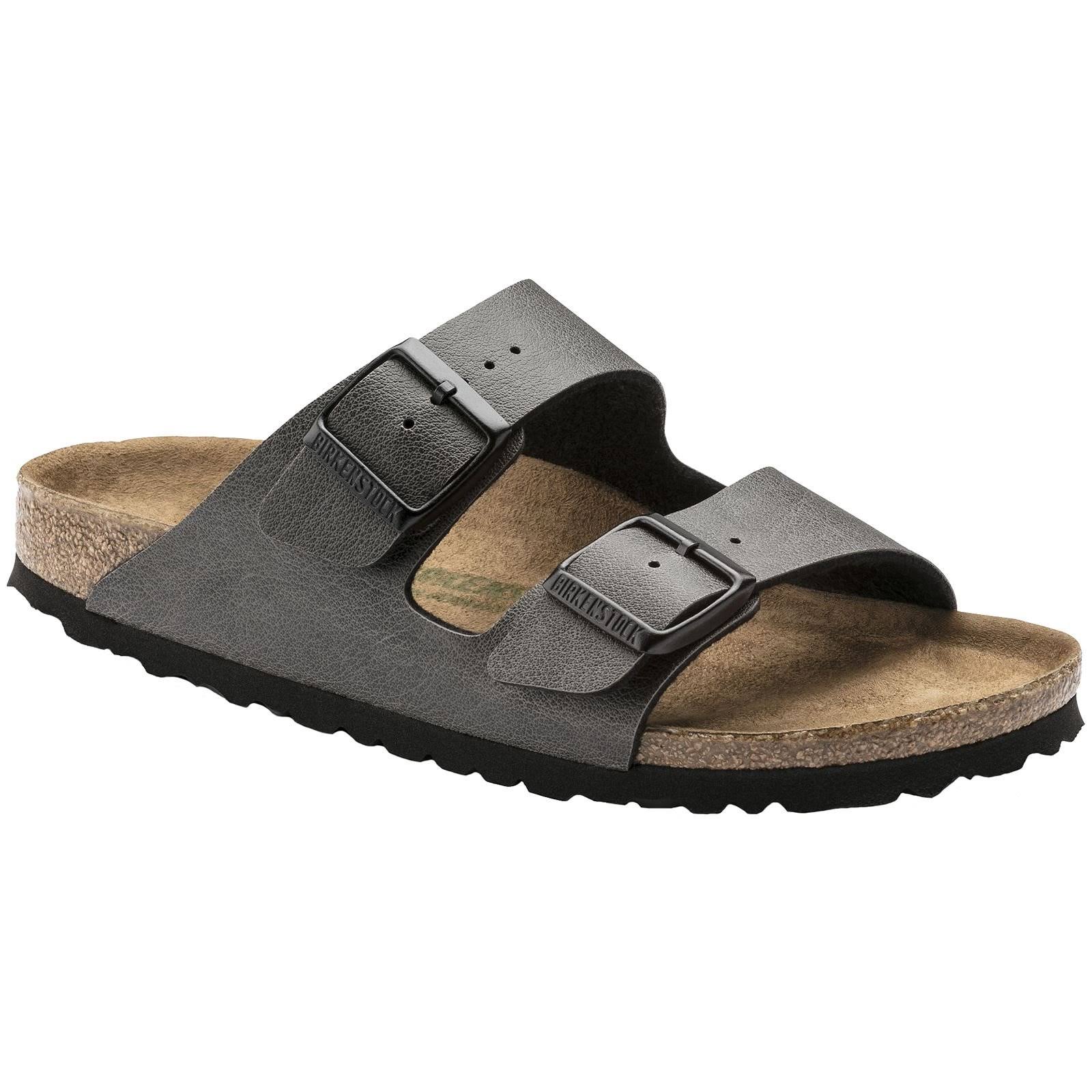 Birkenstock Women's Arizona Footbed Sandals (Anthracite) - Size 38.0 M - Style # 98843