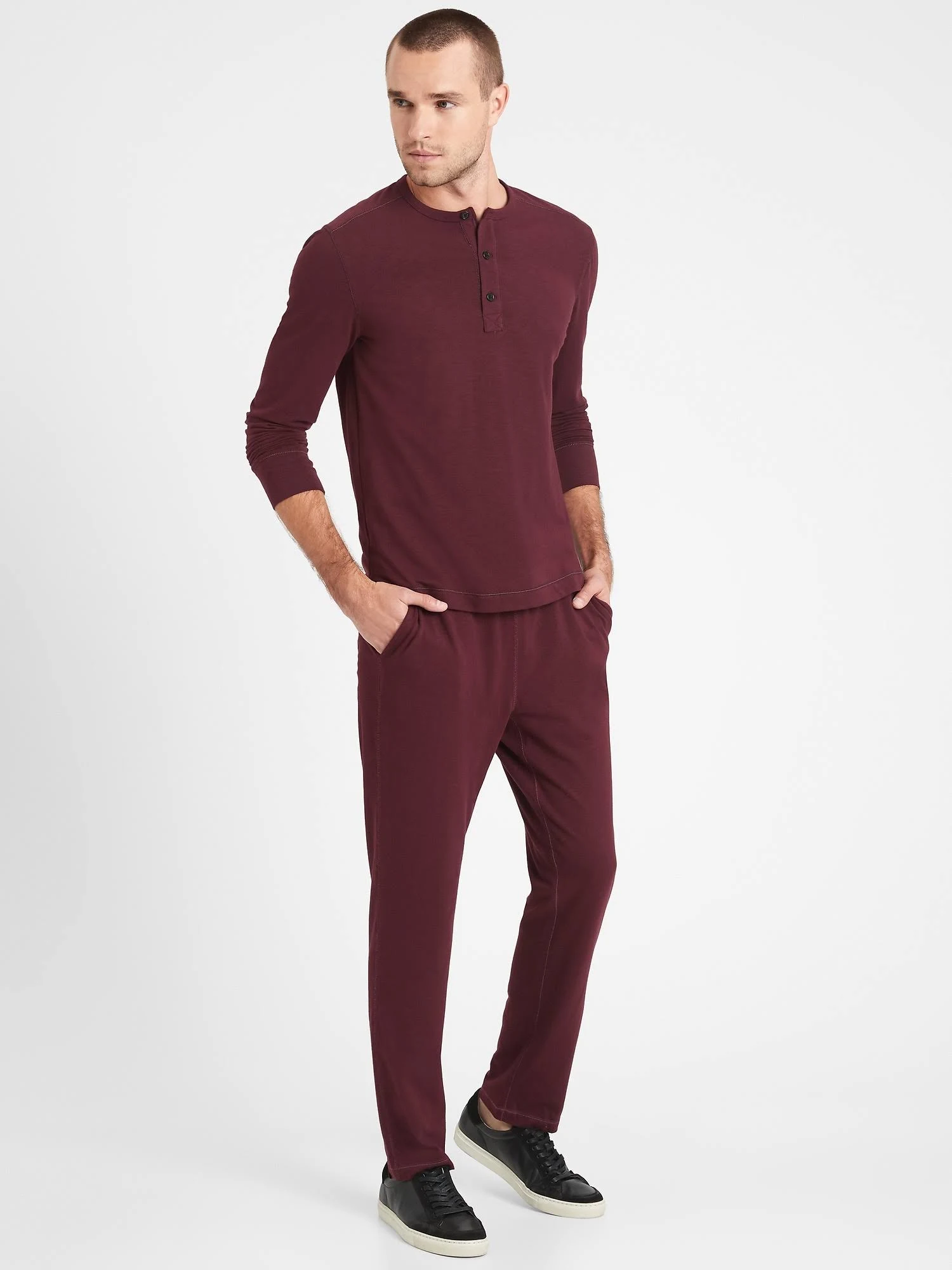 Banana Republic Men's Cozy Lounge Pant Amber Ale Tall Size XL
