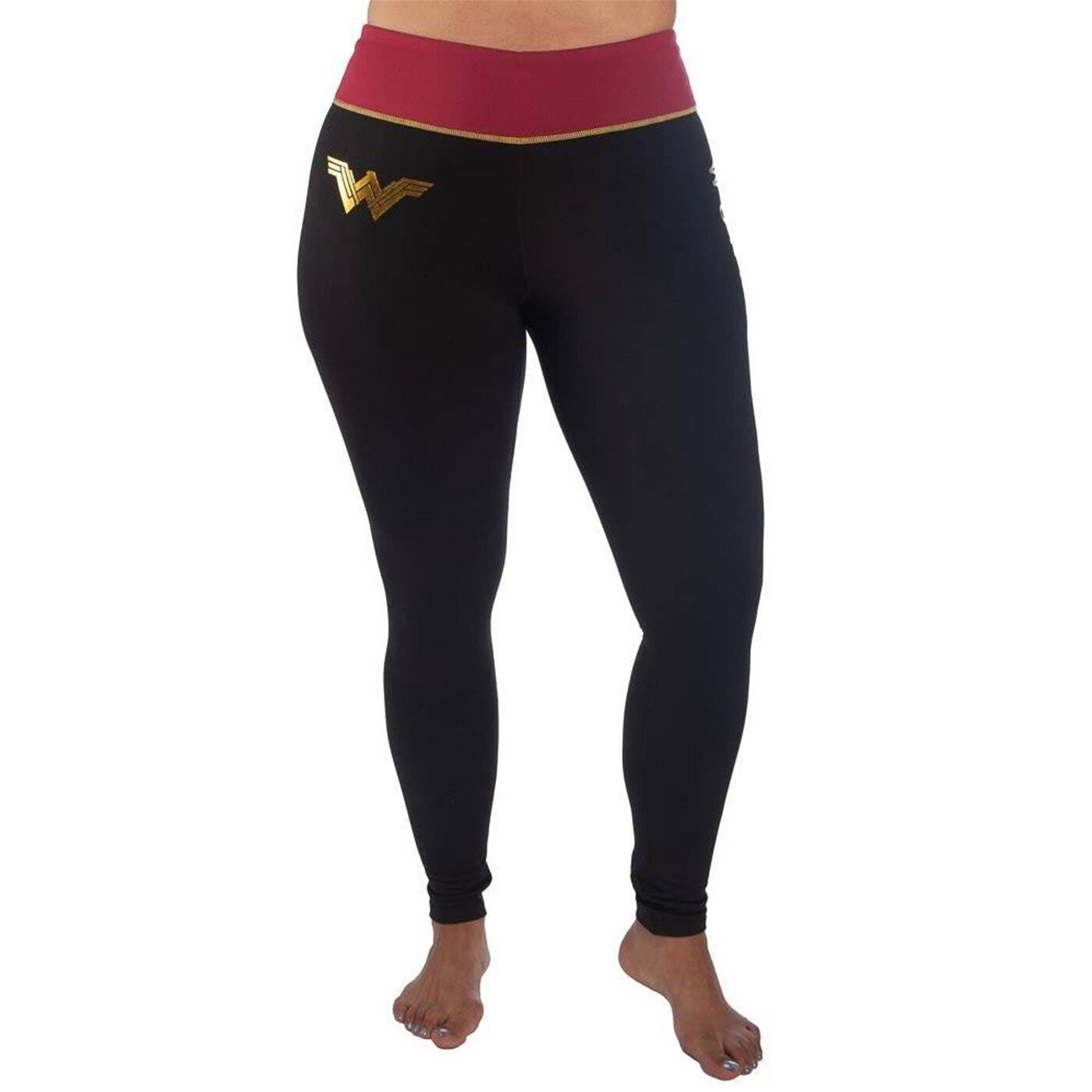 Women's Wonder Woman Yoga Athletic Pants Leggings M