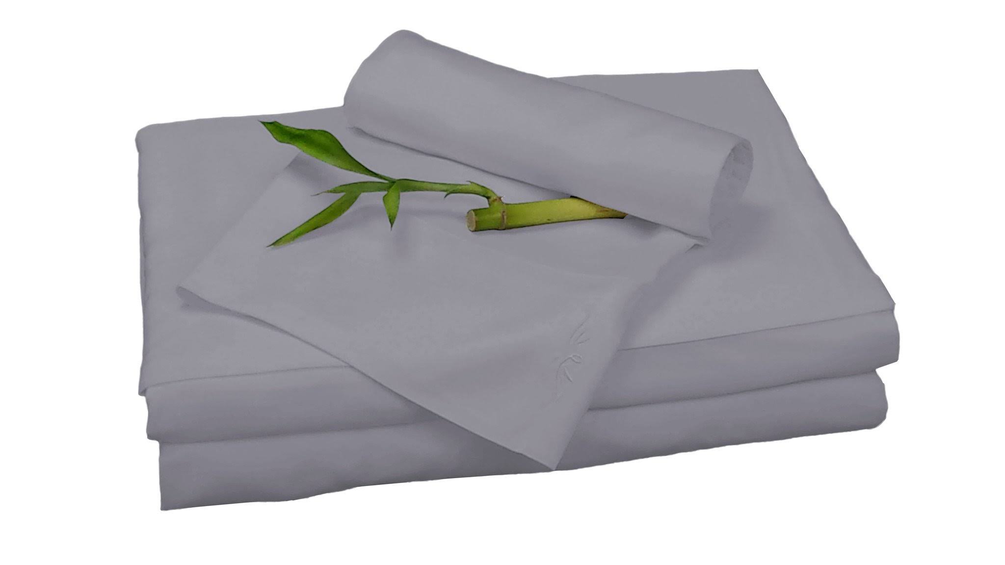 BedVoyage Bamboo Sheet Set, Platinum, Cal King