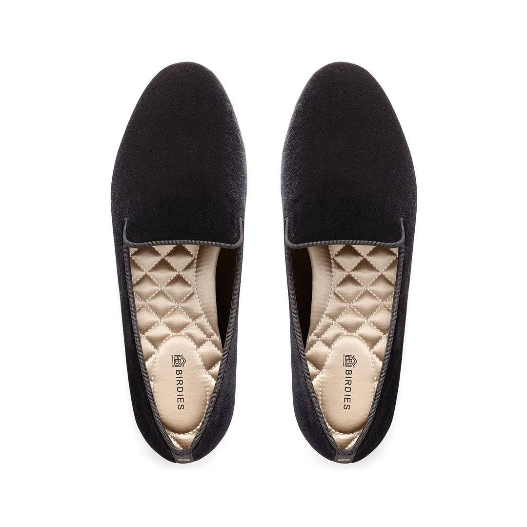 Birdies The Starling - Black Shoes, Size 10, Velvet