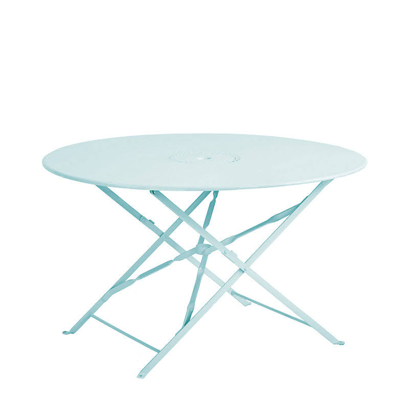 Cafe Folding Table - Round Spa 48x22 - Ballard Designs