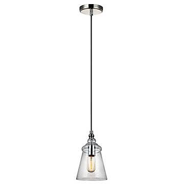 Sharwari 1 - Light Single Bell Pendant Gracie Oaks Finish: Chrome