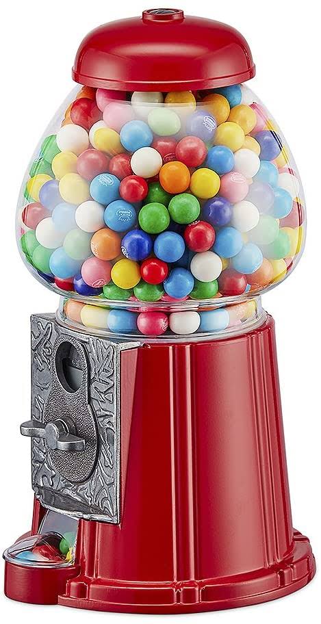 Retro Coin Operated Gumball Machine Sweet Dispenser Money Box Bank