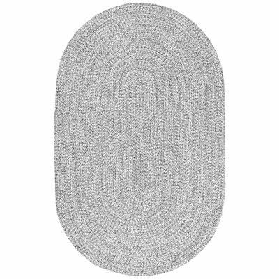 Kilkenny Handmade Braided Off White Indoor / Outdoor Rug Birch Lane Rug Size: Oval 5& x 8&