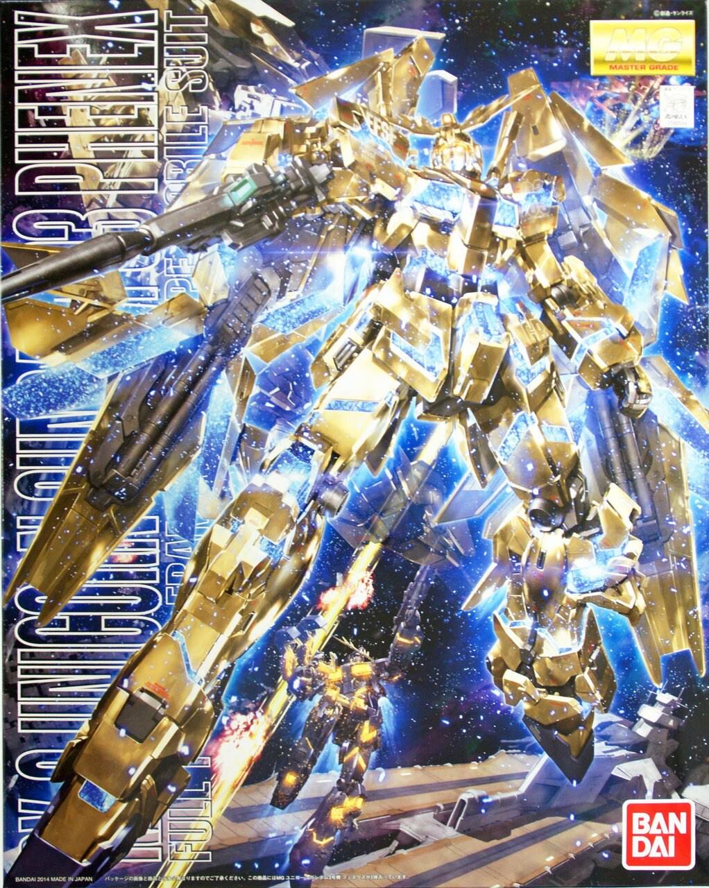 Bandai MG 1/100 Unicorn Gundam 03 Phenex Model Kit