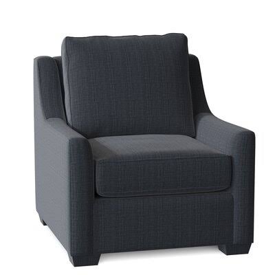 Swifton 33x22 Wide Armchair Birch Lane Body Fabric: Fandango Indigo