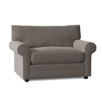 Winsford Armchair Birch Lane Body Fabric: Sustain Dursky Charcoal
