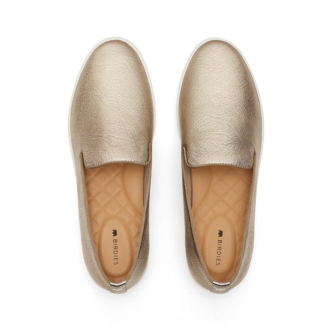 Birdies The Swift - Gold Sneaker, Size 10