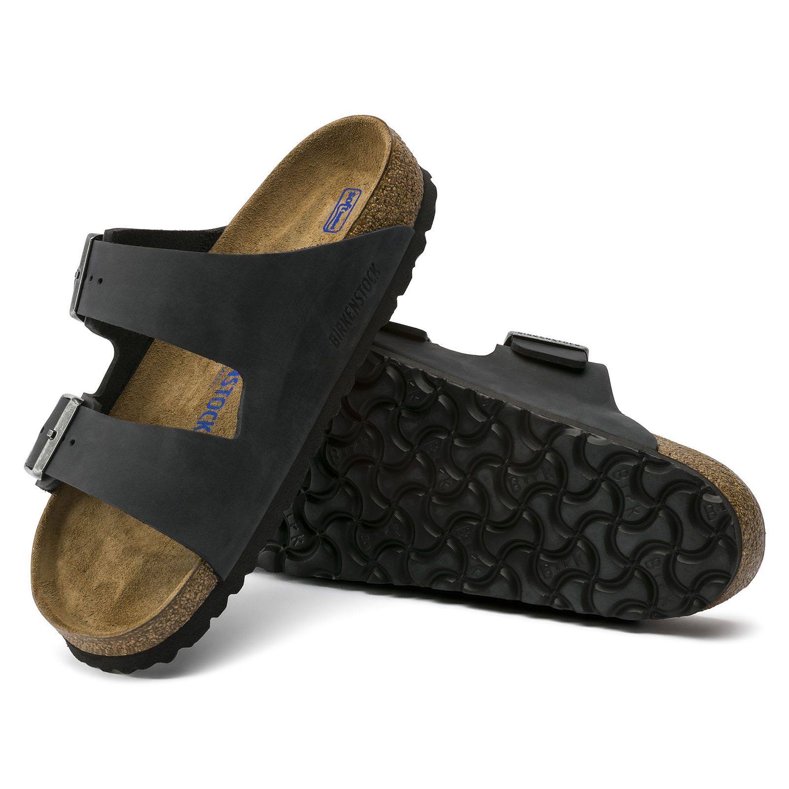 Birkenstock Arizona Soft Footbed Sandal - 43 - Habana Oiled Leather