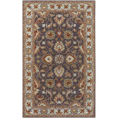 Massima Oriental Handmade Tufted Wool Charcoal Area Rug Birch Lane Rug Size: Rectangle 2& x 3&