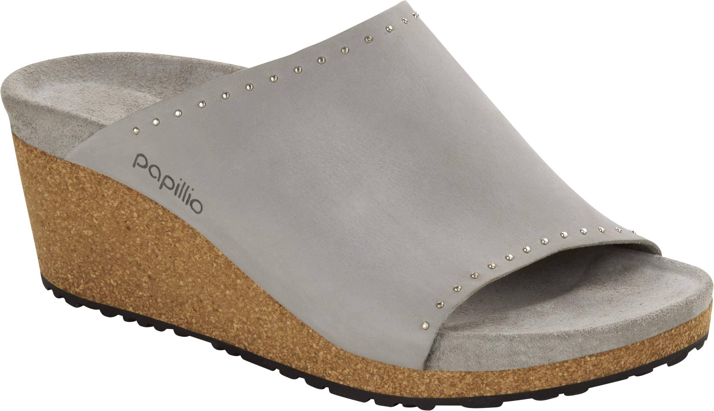 Birkenstock Namica Rivets Stone Nubuck / 39 / Narrow