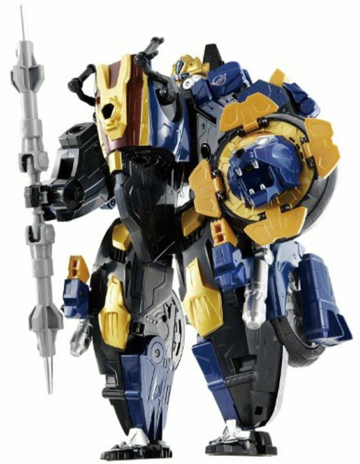 Bandai Tokumei Sentai Go-Busters Machine Buddyzord LT-06 DX tategami Raioh New