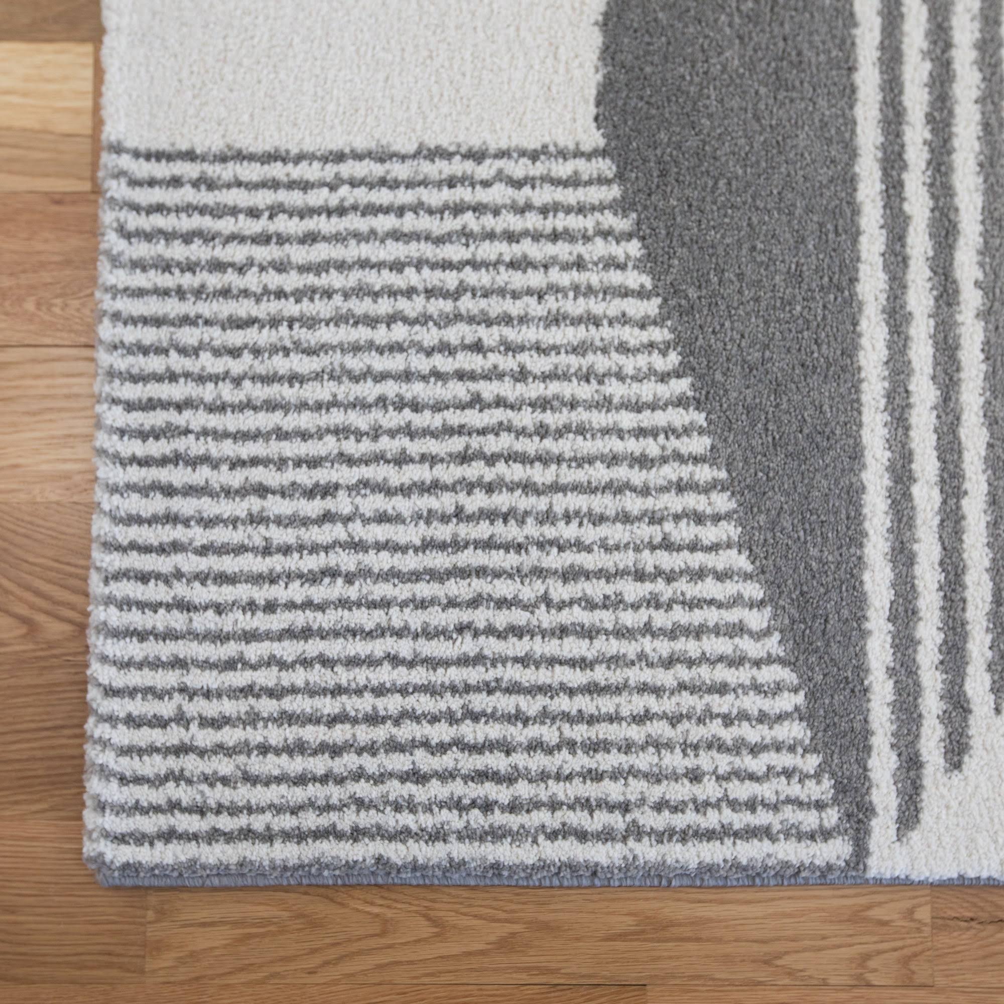 Carson Carrington Taxerud Abstract Indoor Area Rug - 2& x 7& Runner - Navy