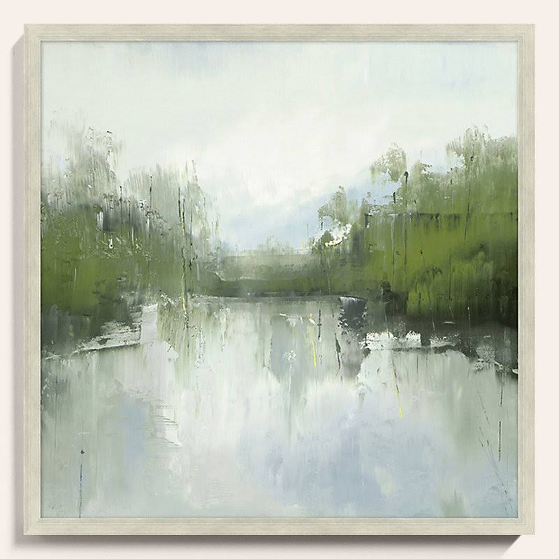 Still Waters Framed Canvas Art Print 40x22 x 40x22 - Ballard Designs