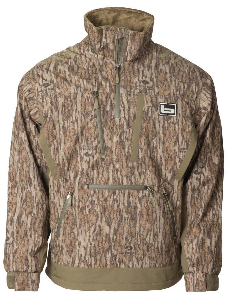 Banded Stretchapeake Pullover Large Tall Bottomland, Men's, Size: LT, Green
