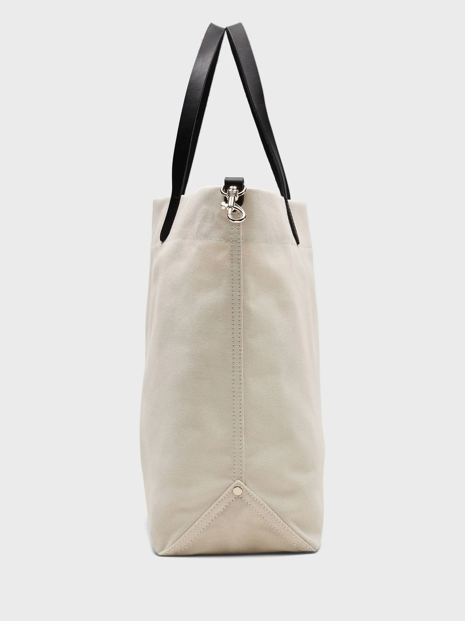 Banana Republic Women's Canvas Tote Ecru White One Size