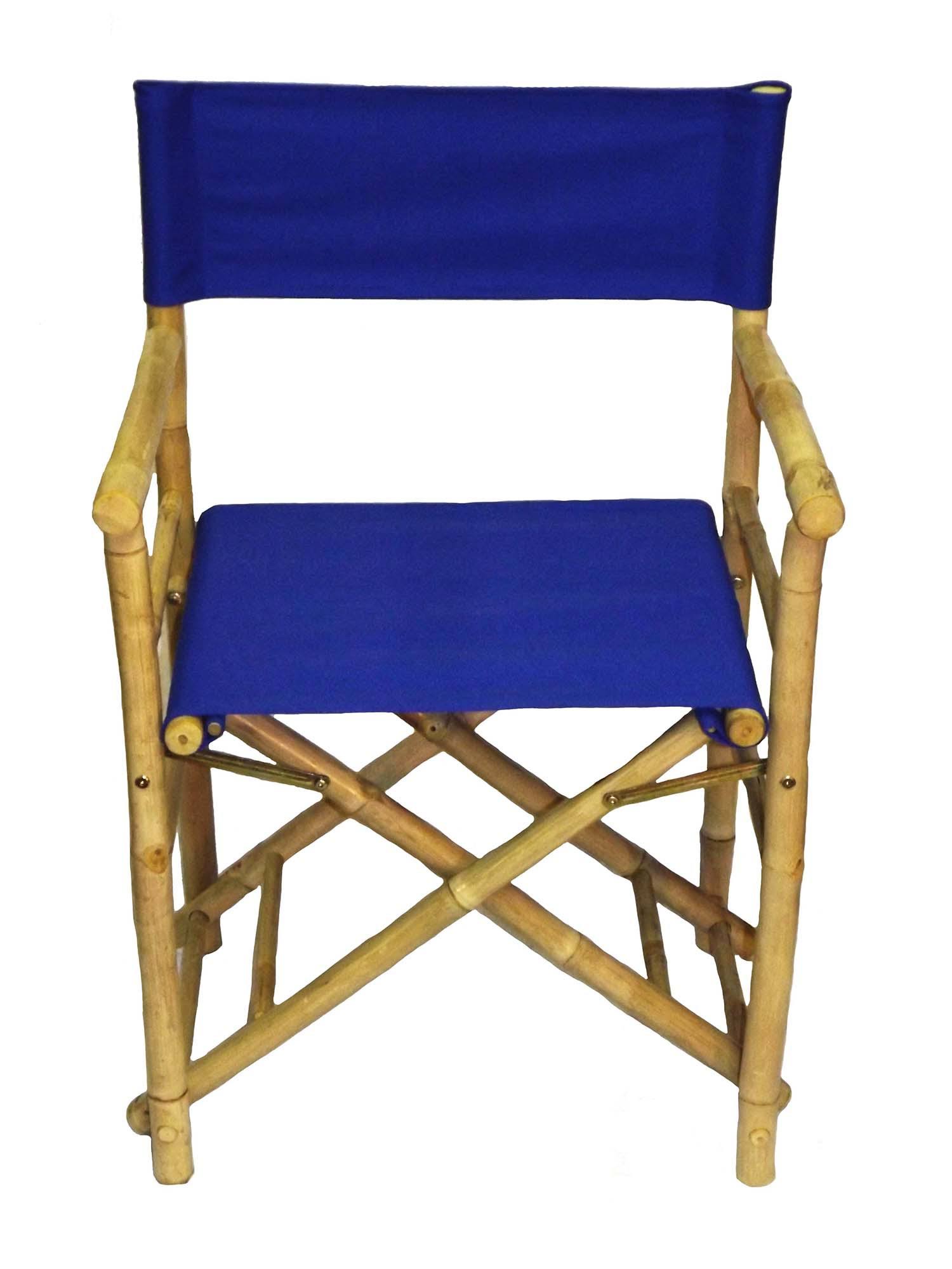 Bamboo Folding Director&s Chair [Set of 2]