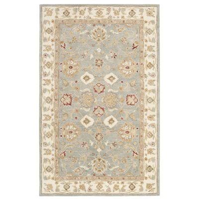 Alexio Handmade Tufted Beige Area Rug Rug Size: Rectangle 11& x 15&