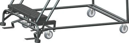 Ballymore 063214Psu Safety Rolling Ladder,steel,60 in.H