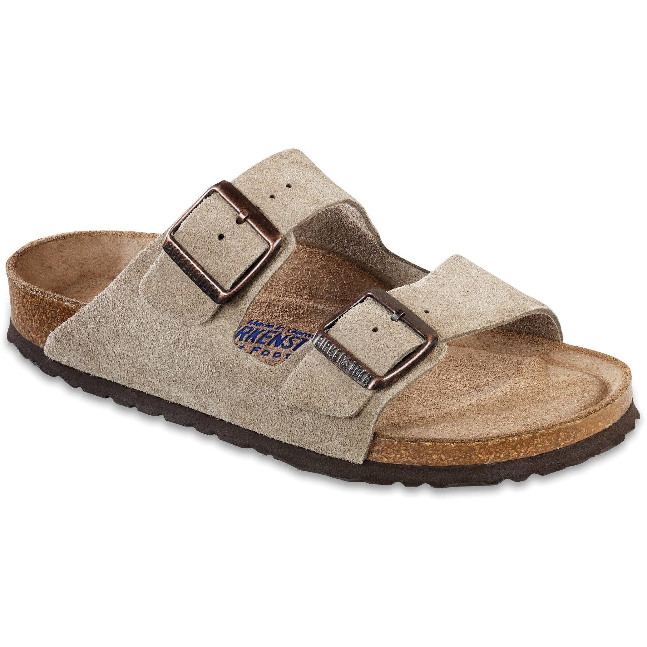Birkenstock Arizona Soft Footbed (Taupe Suede)