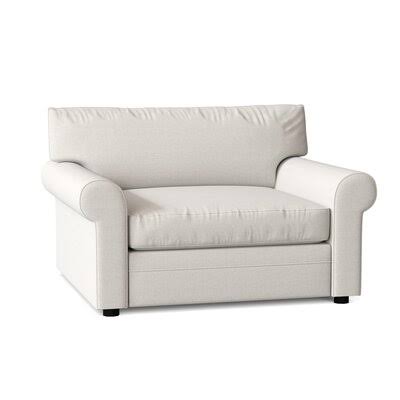 Newton 49x22 Wide Armchair Birch Lane Body Fabric: Bevin Natural