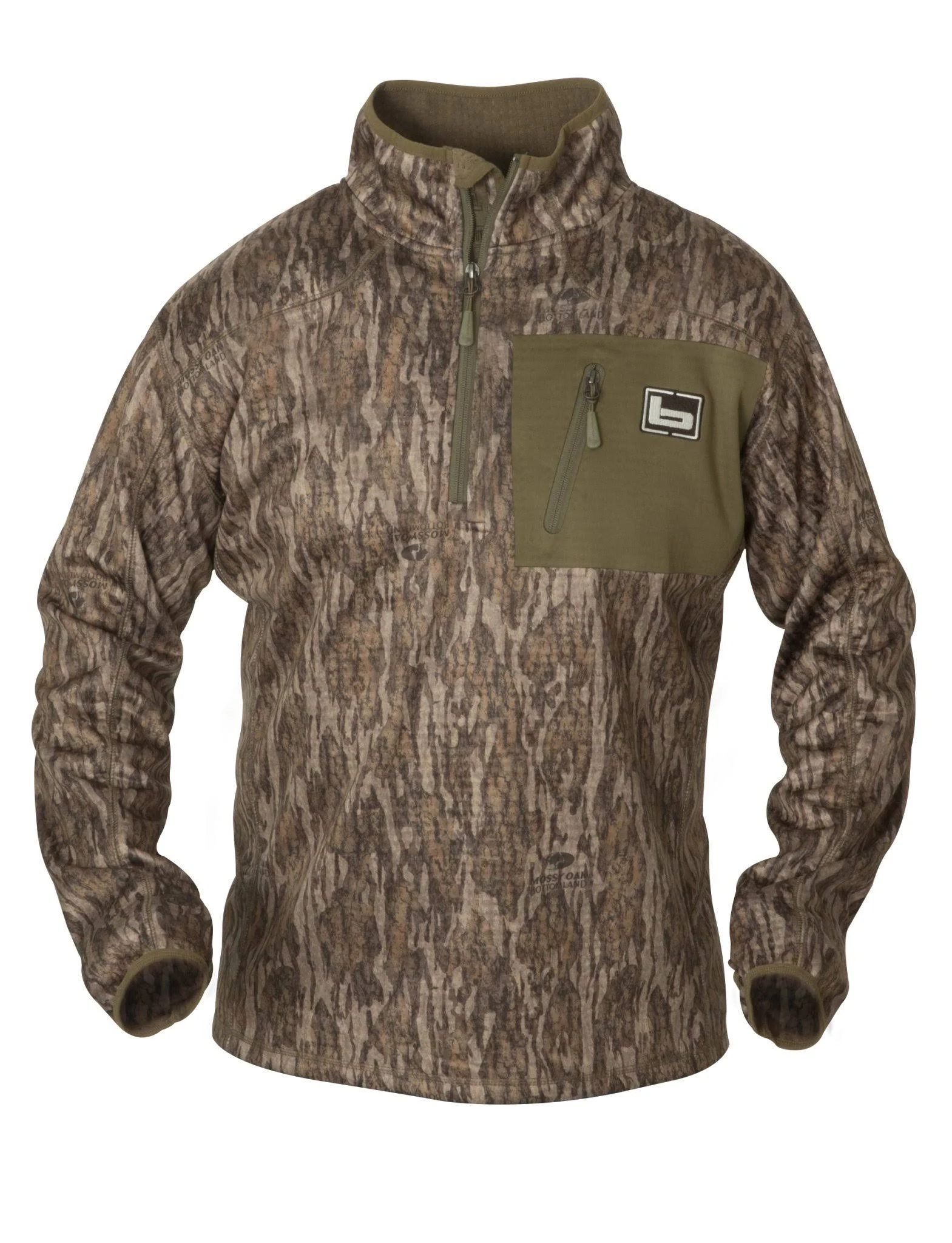 Banded Mid Layer 1/4 Zip Pullover