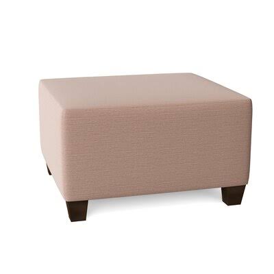 Birch Lane Lise 29x22 Rectangle Standard Ottoman Body Fabric: Nadia Denim