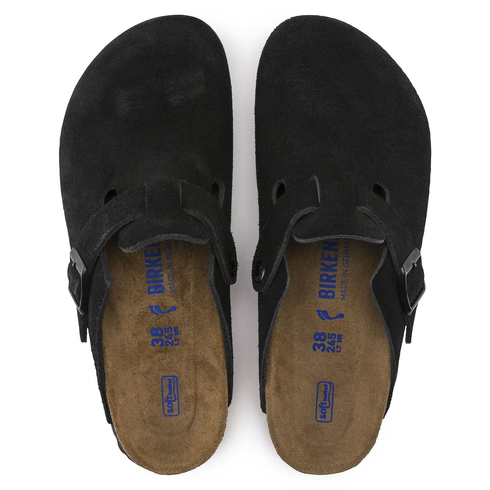 Birkenstock Boston Soft Footbed - Suede Mocha / 43 / Narrow