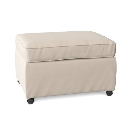 Birch Lane Manning 28x22 Rectangle Standard Ottoman Body Fabric: Bayou Natural