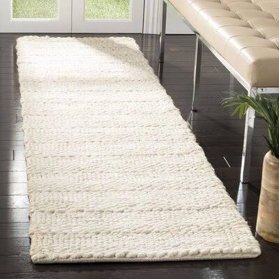 Krantz Handmade Flatweave Bleach Area Rug Birch Lane Rug Size: Runner 2&3x22 x 16&