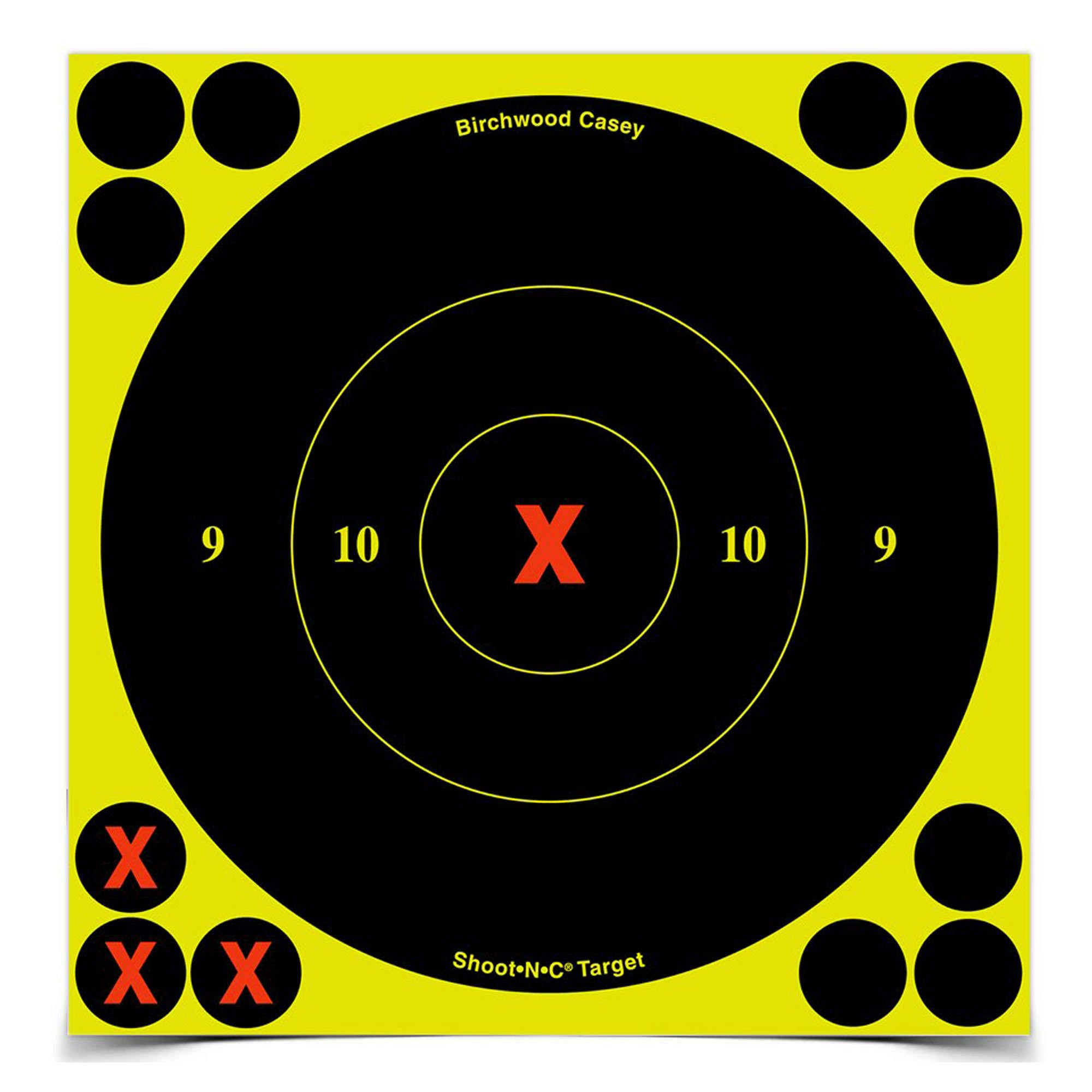 Birchwood Casey Shoot-N-C Targets- BULLS-EYE 6in. per 1000 77069